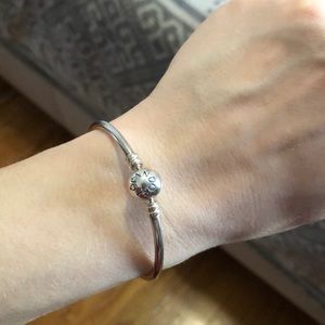 Pandora bangle style charm bracelet